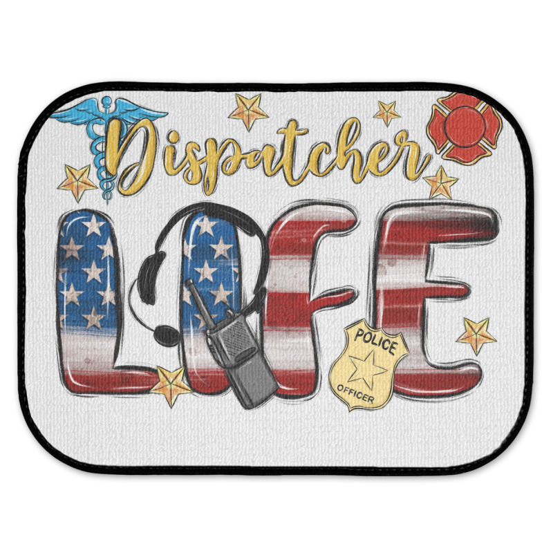 Dispatcher Life Rear Car Mat | Artistshot