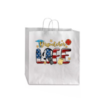 Dispatcher Life Jumbo Paper Bag - 18 X 7 X 18 3/4 | Artistshot