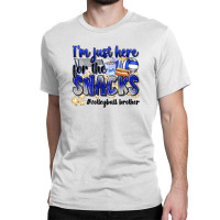 Im Just Here For The Snacks Volleyball Brother Classic T-shirt | Artistshot