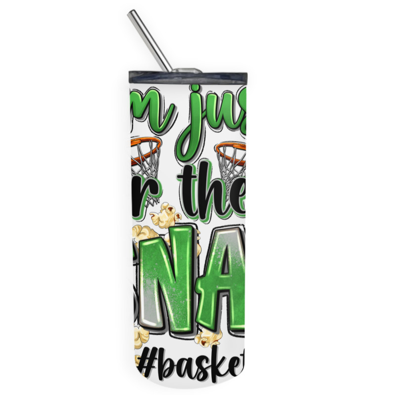 I'm Just Here For The Snacks #basketball Brother Skinny Tumbler | Artistshot