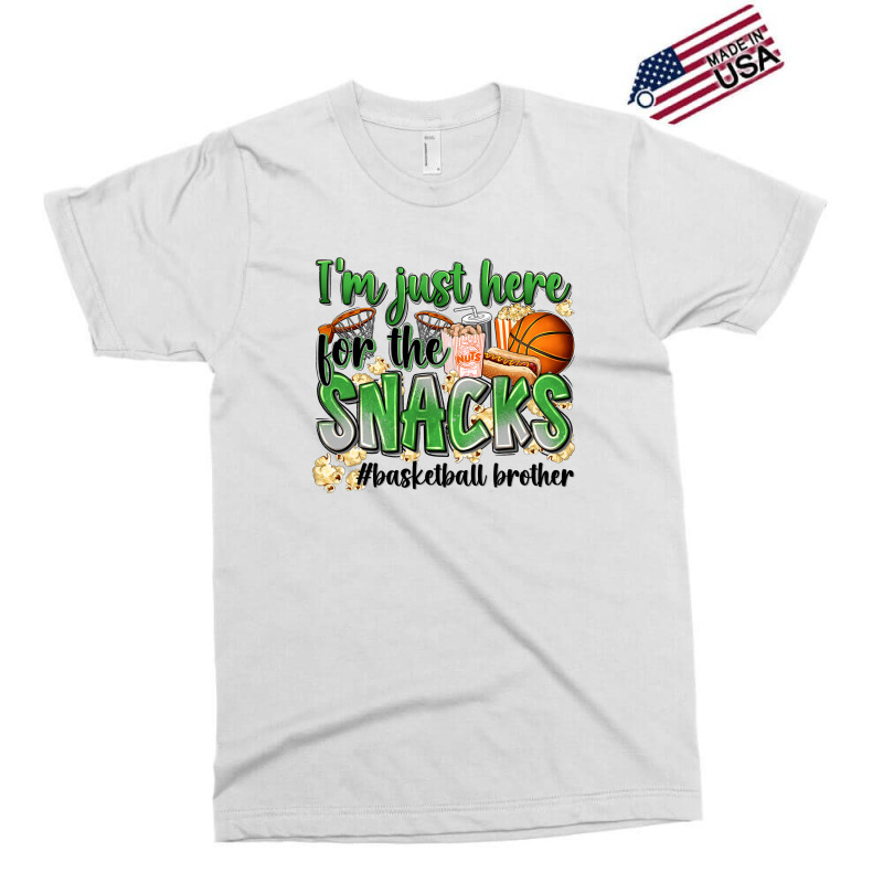 I'm Just Here For The Snacks #basketball Brother Exclusive T-shirt | Artistshot