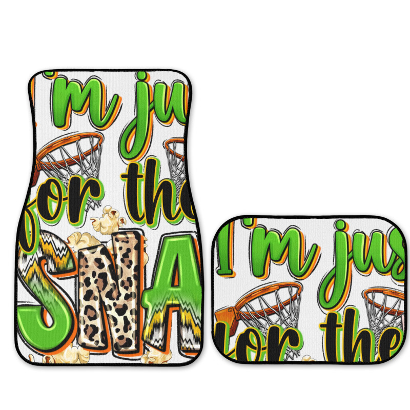 Im Just Here For The Snacks Basketball Brother Full Set Car Mats | Artistshot