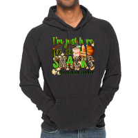 Im Just Here For The Snacks Basketball Brother Vintage Hoodie | Artistshot