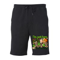 Im Just Here For The Snacks Basketball Brother Fleece Short | Artistshot