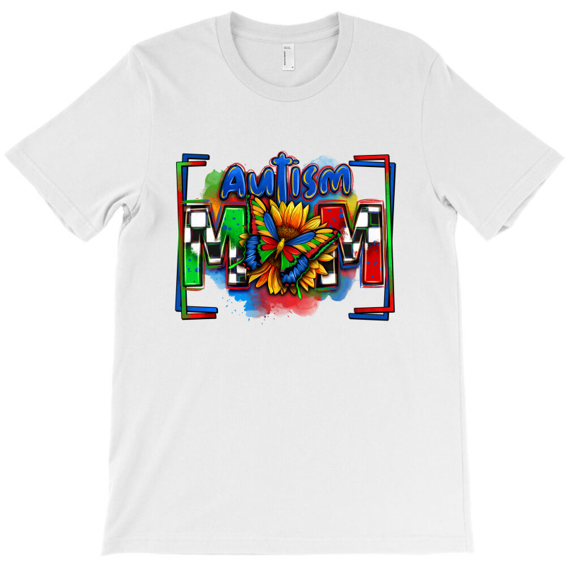 Autism Mom Checkered Flag T-shirt | Artistshot