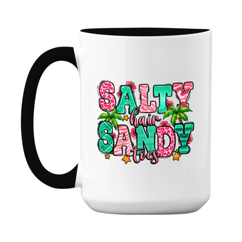 Salty Hair Sandy Toes 15 Oz Coffee Mug | Artistshot