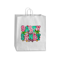 Salty Hair Sandy Toes Queen Paper Bag - 16 X 6 X 19 1/4 | Artistshot