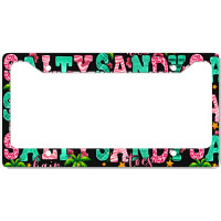 Salty Hair Sandy Toes License Plate Frame | Artistshot