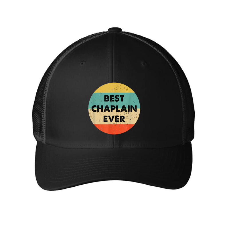 Chaplain Best Chaplain Ever Mesh cap by bajajbajuji | Artistshot