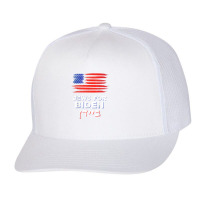 Jews For Biden 2020 Israel Usa Hebrew Election Jewish Gift T Shirt Trucker Cap | Artistshot