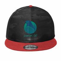 Gearhart Or Osprey Sea Green Raptor Ocean Bird T Shirt Camo Snapback | Artistshot