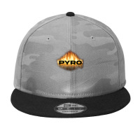 Pyro Fire Explosion Pyrotechnician Fireworks Pyromaniac T Shirt Camo Snapback | Artistshot