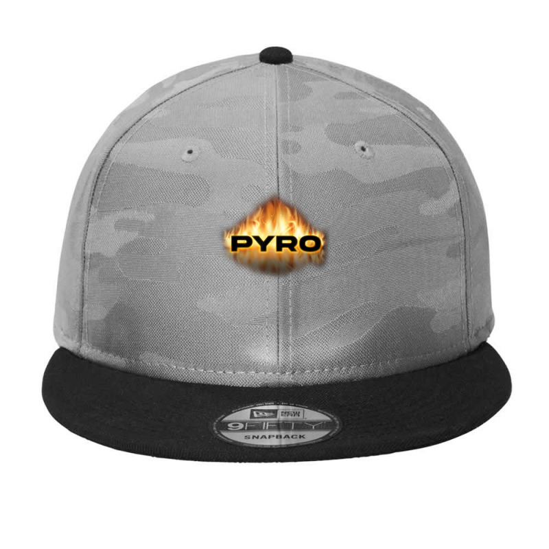 Pyro Fire Explosion Pyrotechnician Fireworks Pyromaniac T Shirt Camo Snapback by SchonbergerKamile | Artistshot