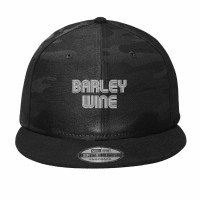 Barley Wine Vintage Retro 70s 80s Funny Camo Snapback | Artistshot