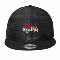 Forever Together Camo Snapback | Artistshot