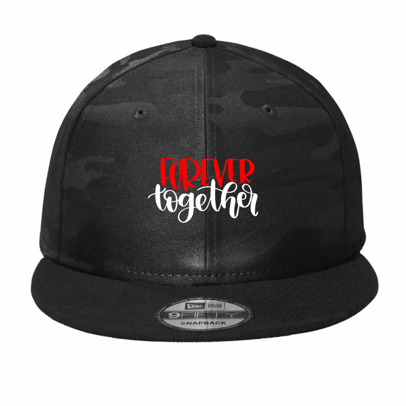 Forever Together Camo Snapback by marceliana | Artistshot