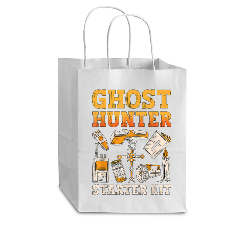 Ghost Hunter Starter Kit Paranormal Hunting Ghost Hunter T Shirt Cub Paper Bag - 8 X 4 1/2 X 10 1/4 | Artistshot