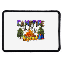 Campfire Legend Neo Western Rectangle Patch | Artistshot