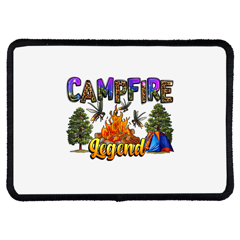 Campfire Legend Neo Western Rectangle Patch | Artistshot