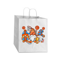 Basketball  Gnomes Neo Western Take Out Paper Bag - 14 X 10 X 15 1/2 | Artistshot