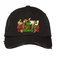 Principal Claus Christmas Vintage Cap | Artistshot