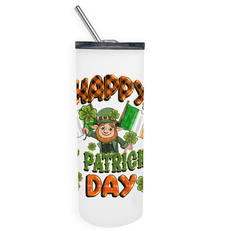 Happy St Patricks Day Skinny Tumbler | Artistshot