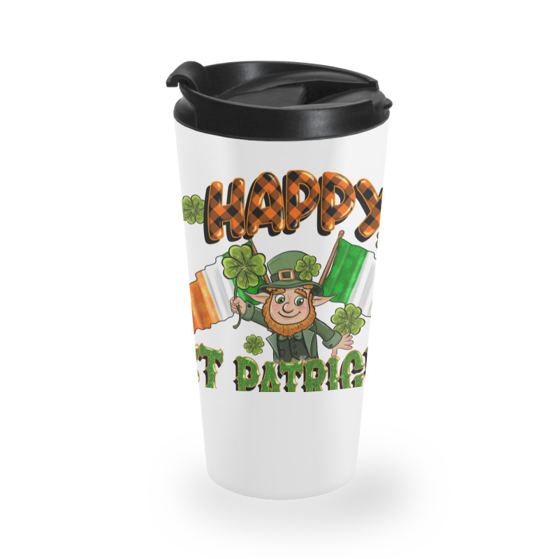 Happy St Patricks Day Travel Mug | Artistshot