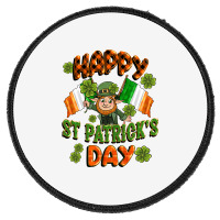 Happy St Patricks Day Round Patch | Artistshot