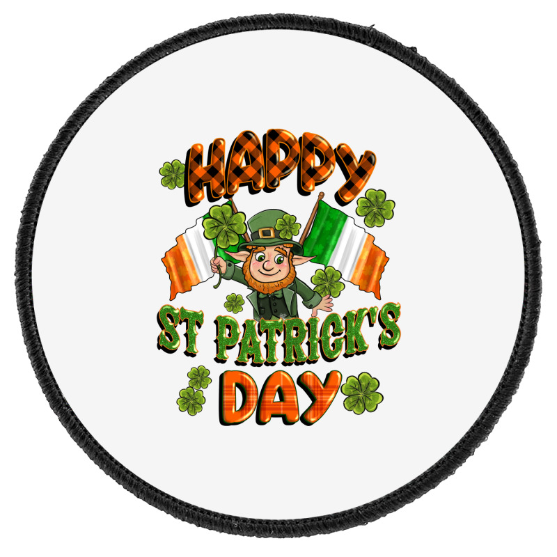 Happy St Patricks Day Round Patch | Artistshot