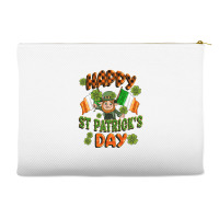 Happy St Patricks Day Accessory Pouches | Artistshot