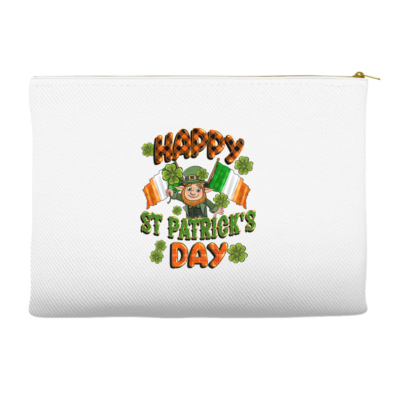 Happy St Patricks Day Accessory Pouches | Artistshot