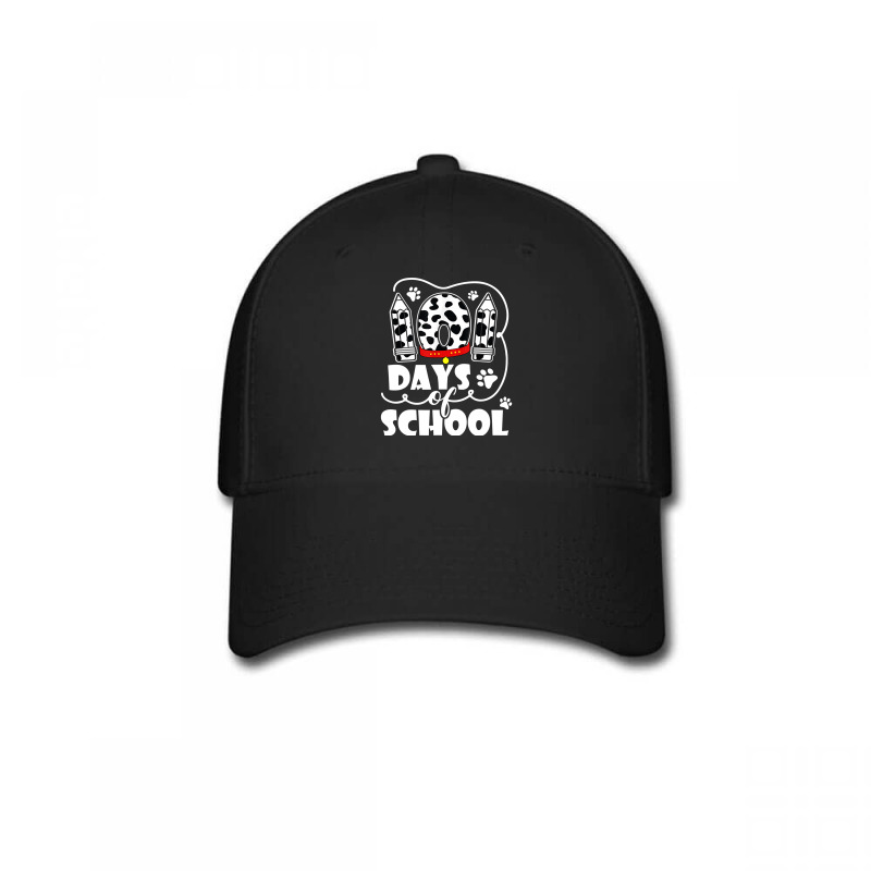 101 Days Of School Dalmatian Dog 100 Days Smarter Teachers T Shirt Baseball Cap | Artistshot