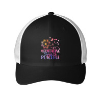 Meditation T  Shirt Meditating Makes Me Peaceful Meditation Spiritual Mesh Cap | Artistshot