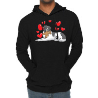 Gift Idea T  Shirt Tornjak Dog With Stuffed Animal And Hearts T  Shirt Lightweight Hoodie | Artistshot