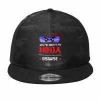 Ask Me About My Ninja Disguise, Ninja Eyes Brick For Kids T Shirt Camo Snapback | Artistshot