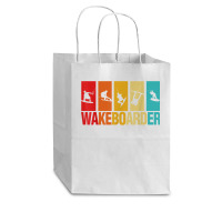 Water Sport Wake Board Wakeboarding Lover Wakeboarder T Shirt Cub Paper Bag - 8 X 4 1/2 X 10 1/4 | Artistshot