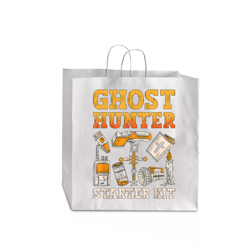 Ghost Hunter Starter Kit Paranormal Hunting Ghost Hunter T Shirt Jumbo Paper Bag - 18 X 7 X 18 3/4 | Artistshot