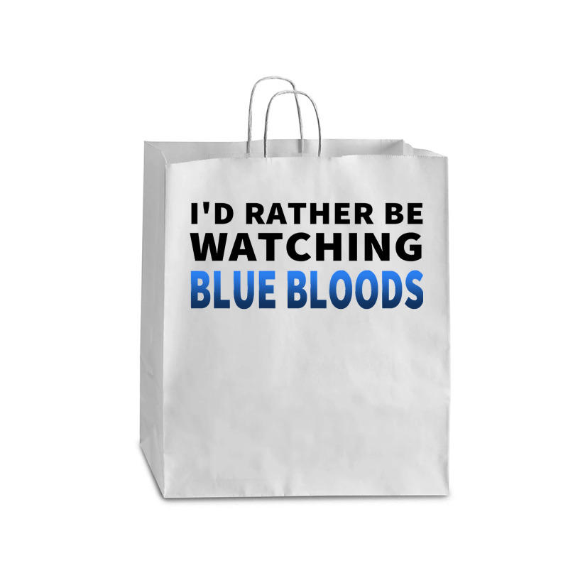 Gifts Idea Blue Cute Bloods Mens Womens Queen Paper Bag - 16 X 6 X 19 1/4 | Artistshot