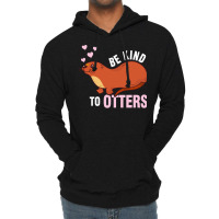 Otter T  Shirt Cute Otter Love Heart T  Shirtby Lightweight Hoodie | Artistshot