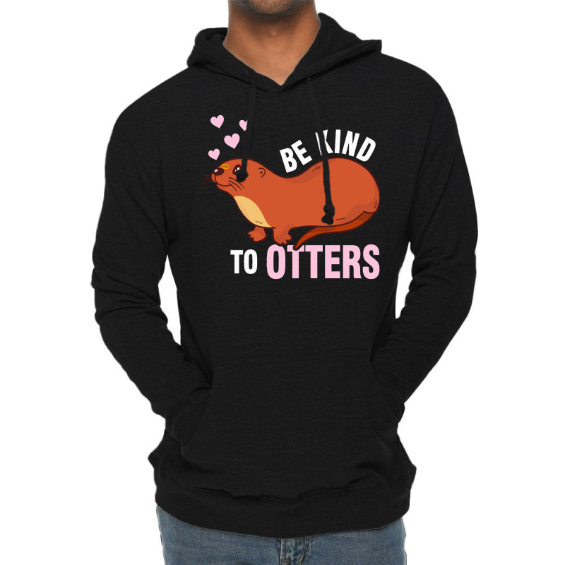 Otter T  Shirt Cute Otter Love Heart T  Shirtby Lightweight Hoodie | Artistshot