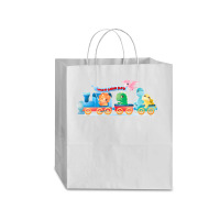 Wido Dino Bod Baby Dinosaurs On Train. Tank Top Traveler Paper Bag -13 X 6 X 15 3/4 | Artistshot