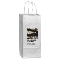 Women Men Crusader  Mens Womens Wine Paper Bag - 5 1/2 X 3 1/4 X 13 | Artistshot