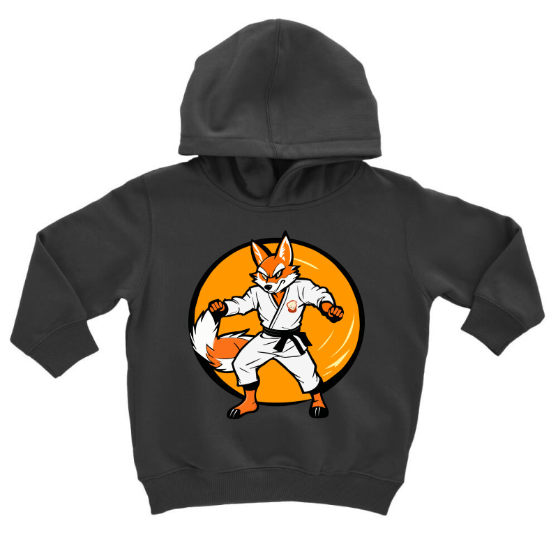 Fox Toddler Hoodie by Olga | Artistshot