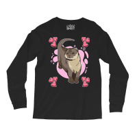 Otter T  Shirt Sea Otter Pink Heart Design Otter T  Shirt Long Sleeve Shirts | Artistshot