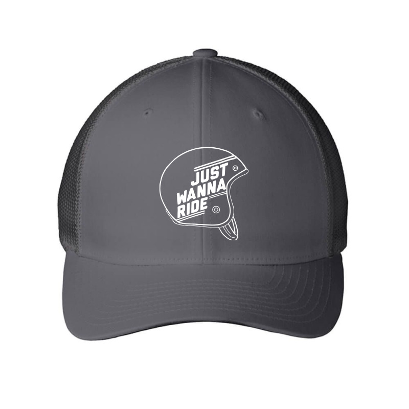 Just Wanna Ride Mesh cap by marceliana | Artistshot