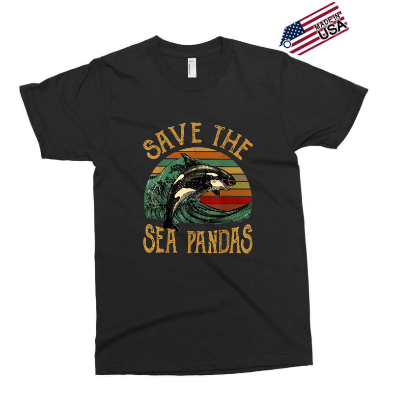 Rescue Killer Whale Orcas Save The Sea Pandas Marine Biology Exclusive T-shirt by LemonJack | Artistshot