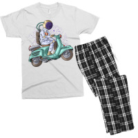 Space Travel Men's T-shirt Pajama Set | Artistshot