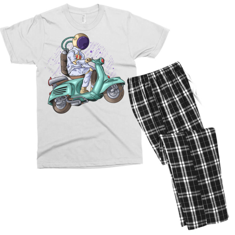 Space Travel Men's T-shirt Pajama Set | Artistshot