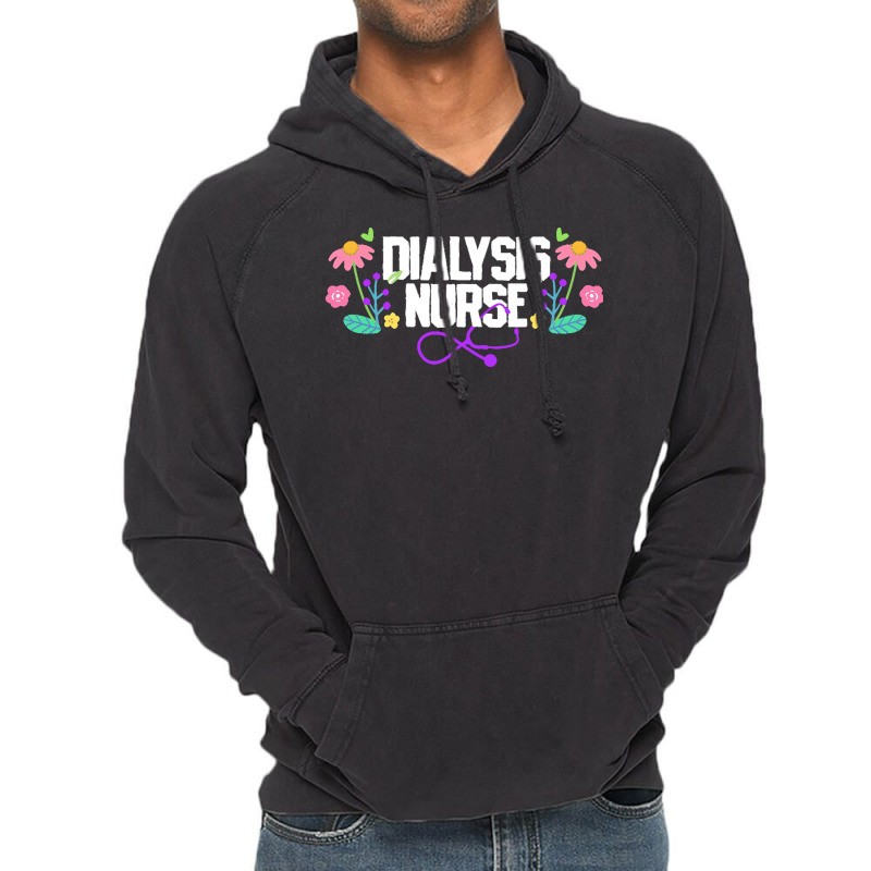 Dialysis Nurse T  Shirt Dialysis Nurse Nephrology Nurse 3 Vintage Hoodie | Artistshot