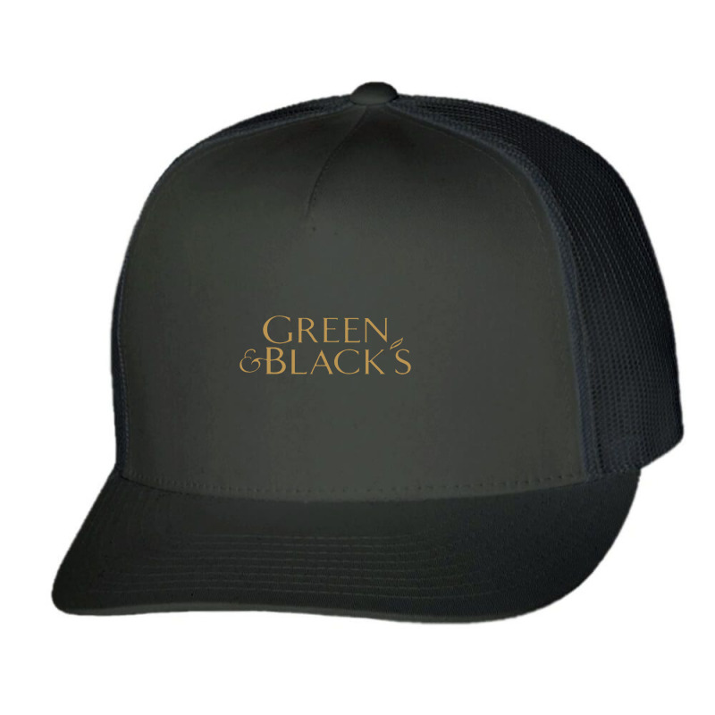 Green And Black's Organic Chocolate Trucker Cap by ajidtenan | Artistshot